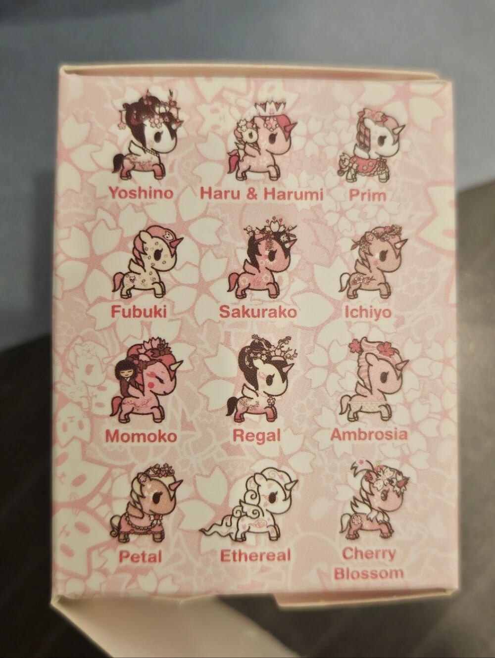 Tokidoki Shimmer Cherry Blossom Unicorno Frenzie Keychain- Regal - Picture 2 of 2